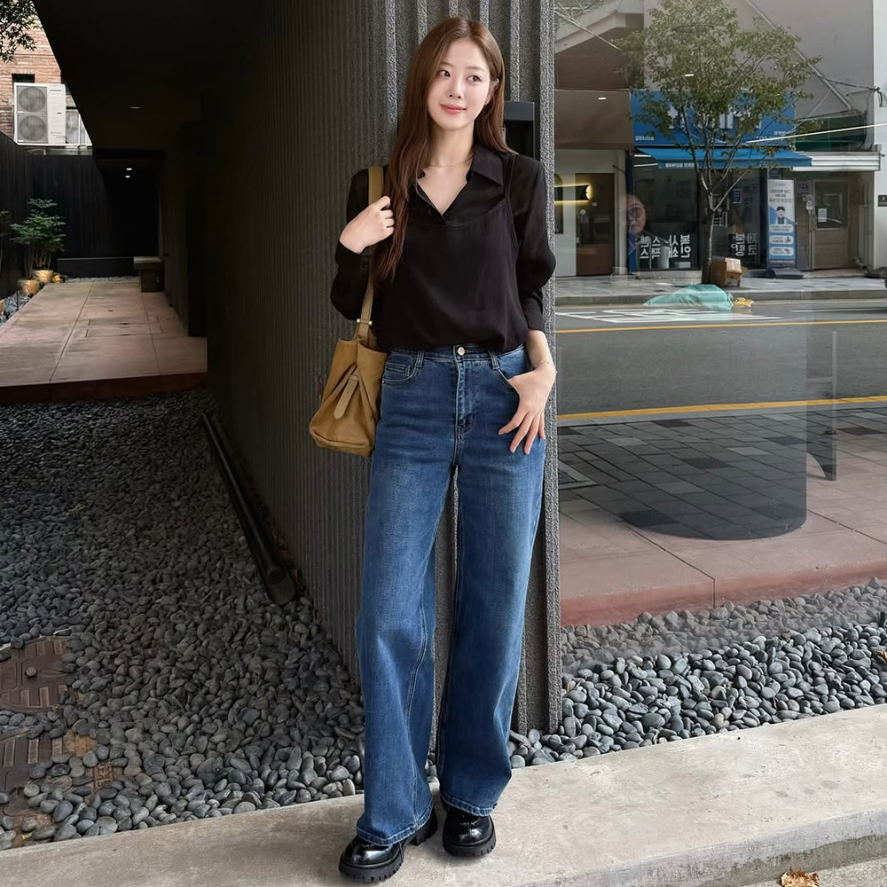 [N도착] 25FW 마스터핏 와이드 데님 1종 - 상세 이미지 3
