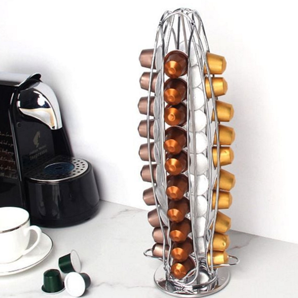 멀티 캡슐 커피 보관함 회전 커피 캡슐 홀더 네스프레소 - 상품 이미지