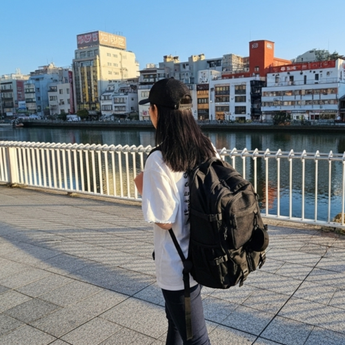 오호리세탁소 메쉬포켓 세이프 여행용백팩 도난방지 해외여행배낭 기내용 15.6인치 노트북백팩 - 상세 이미지 3