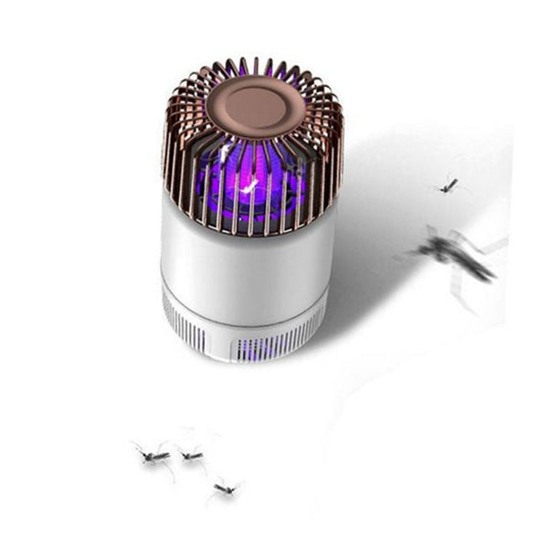 자외선 모기 퇴치기 듀얼 흡입식 모기 퇴치기 usb 무소음 - 메인 이미지