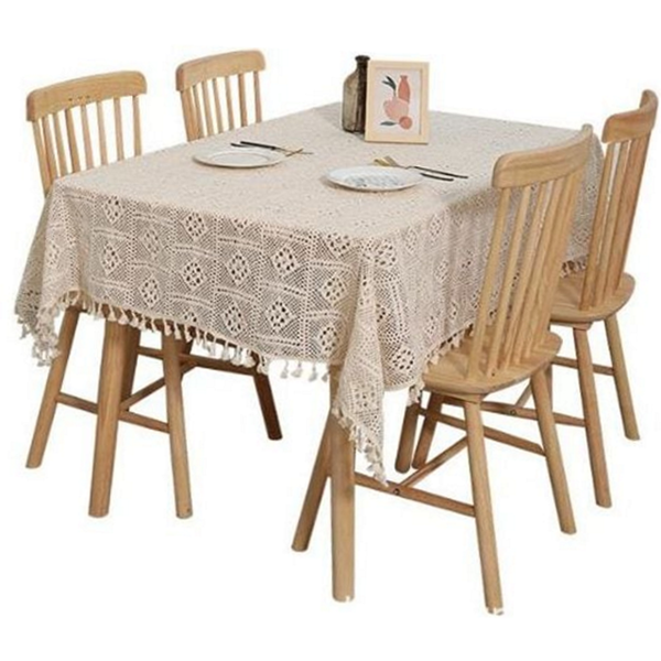 빈티지 레이스 식탁보 꽃무늬 레이스 테이블보 북유럽 주방테이블