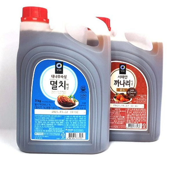 김장용 멸치 액젓 3kg 요리용 까나리 액젓 3kg 국산 - 상품 이미지