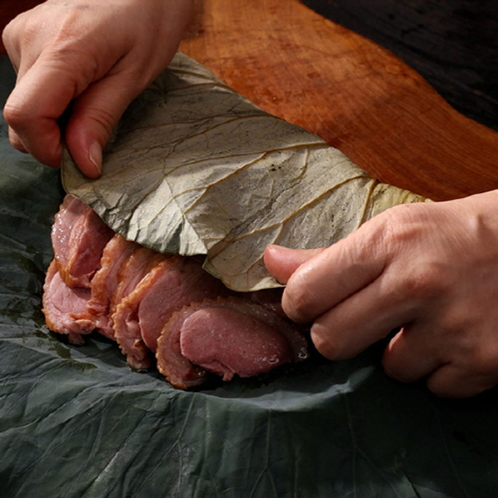 배나무골 연잎 오리훈제요리 400g, 3팩 이미지 7