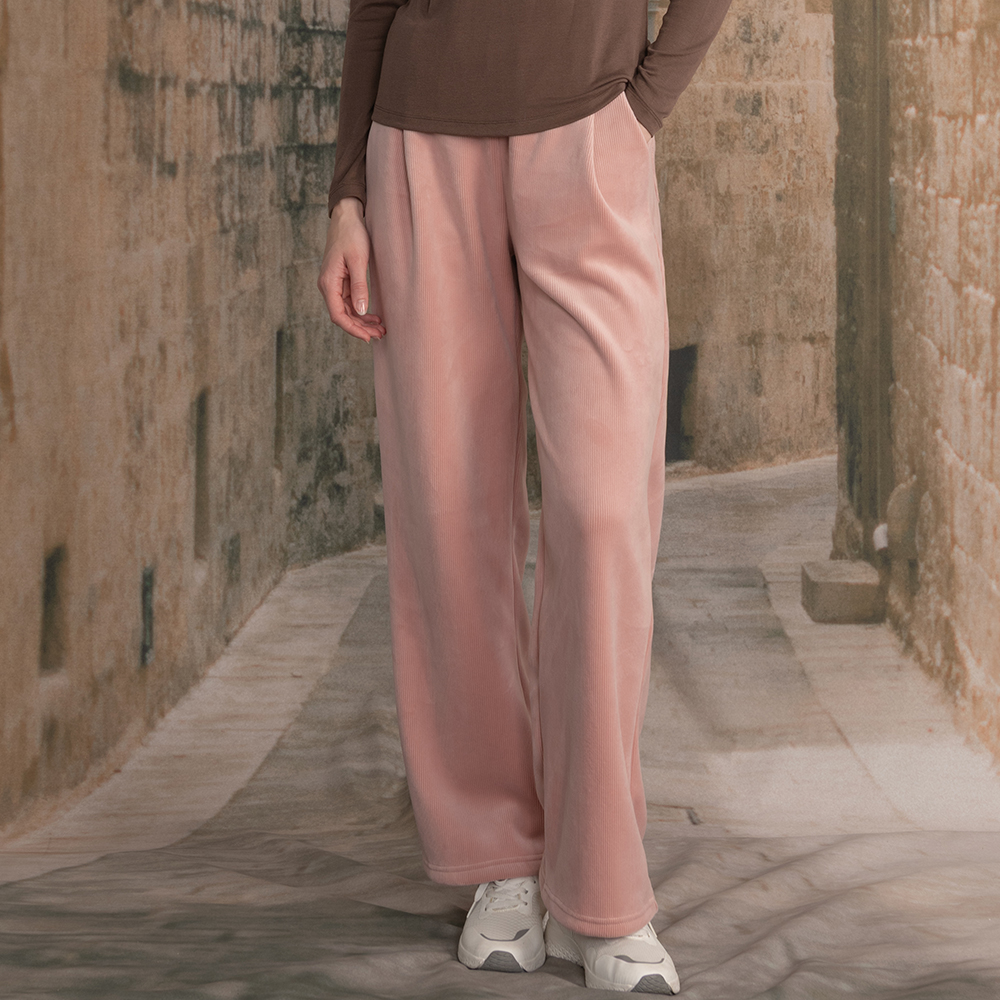 뒤란 코듀로이 융기모 와이드 팬츠 DBF5W-9217 4colors 뒤란핏 - 상품 이미지