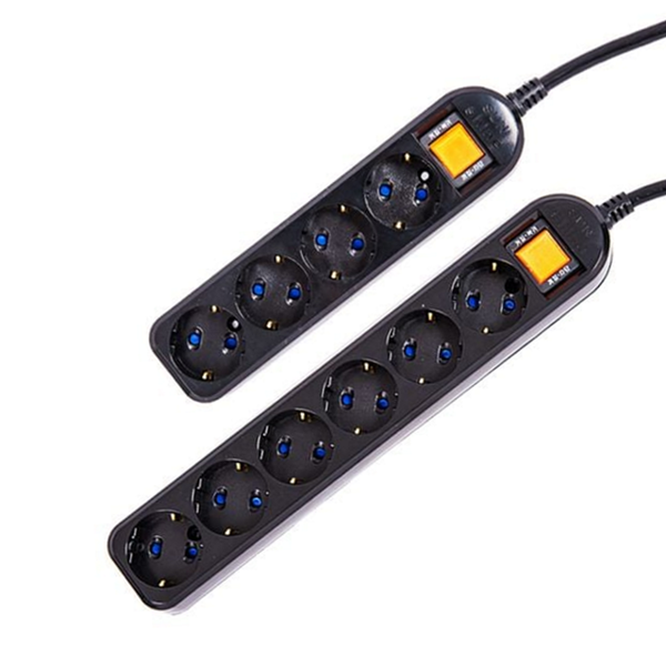 가정용 멀티 콘센트 스위치 멀티탭 국산 6구 - 상품 이미지