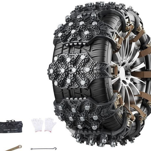 자동차 차량용 스노우 체인 스파이크 타이어 체인 세트