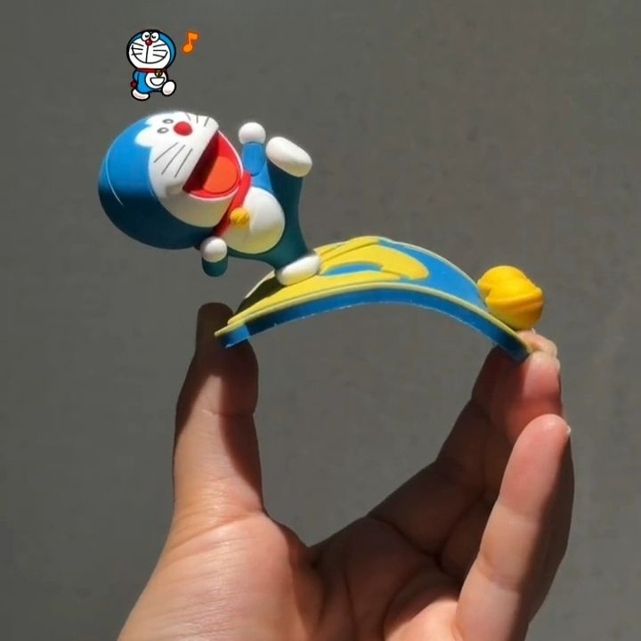 도라에몽 휴대폰 거치대 받침대 사무실 드라마 유튜브 보는 장식 - 상세 이미지 3