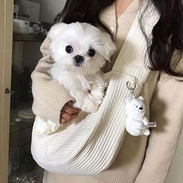 반려동물 강아지 이동가방 슬링백 고양이 이동가방 산책 반려견 - 상품 이미지