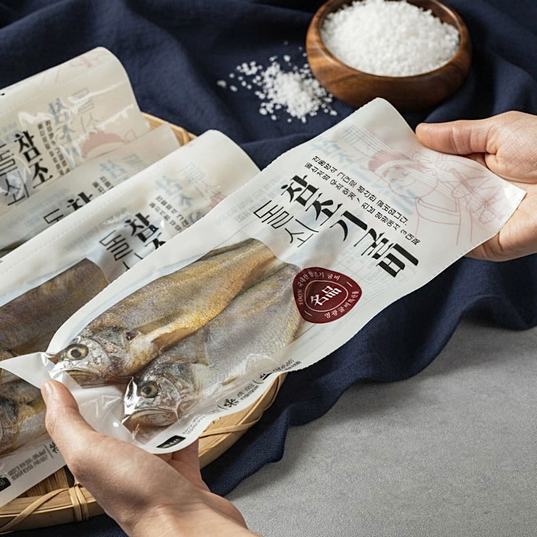 [설예약가능/1+1] 국내산 법성포 영광굴비 가정용 참조기 진공포장 1kg