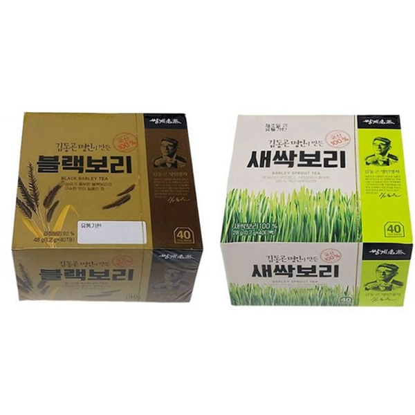 구수한 새싹 보리차 티백 곡물 블랙보리 보리보리 보리차 - 상품 이미지