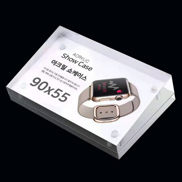 탁상용 아크릴 사진 액자 경사형 마그네틱 사진 액자 미니 - 상품 이미지