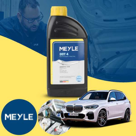 [자체제작]BMW G05 X5 (19~20) 30d (B57) MEYLE DOT4 브레이크오일 1L 제동액 자동차 브레이크액 독일산 고성능 프리미엄 오일 1병