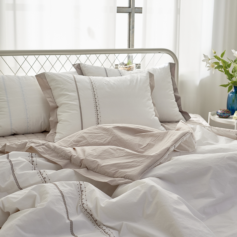 나라데코 프리미엄 호주산 양모이불 고밀도 면 호텔 무봉제 차렵 이불 SS