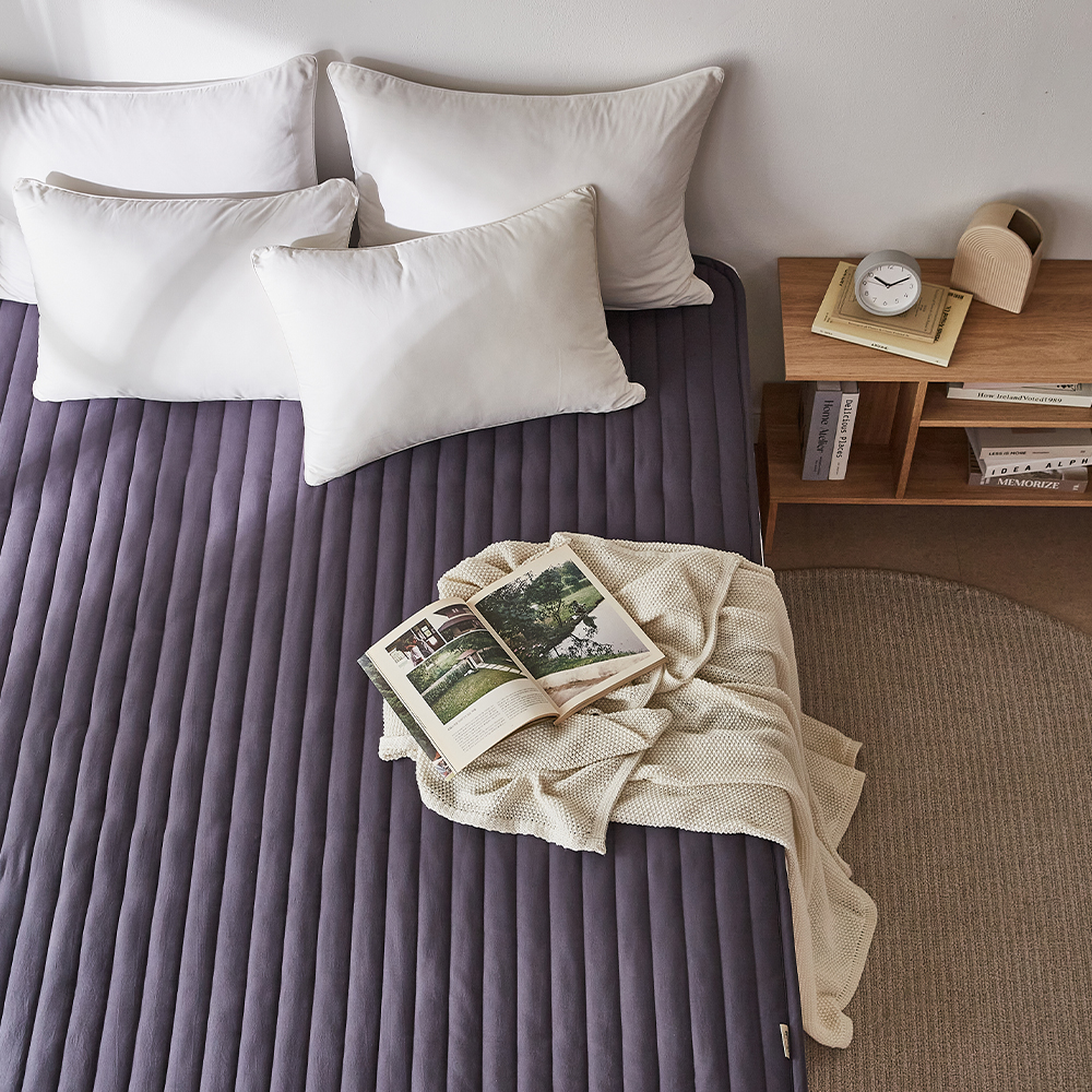 1+1 커버제공 리얼 탄소매트 전기 매트 그래핀 카본 전기요 1인용 슬림 슈퍼싱글