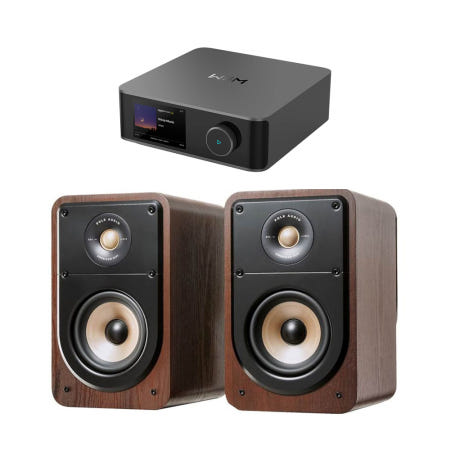 WiiM(윔) Amp Ultra + 폴크오디오 ES15 오디오 스피커
