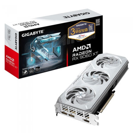 GIGABYTE 라데온 RX 9060 XT Gaming OC ICE D6 16GB 피씨디렉트
