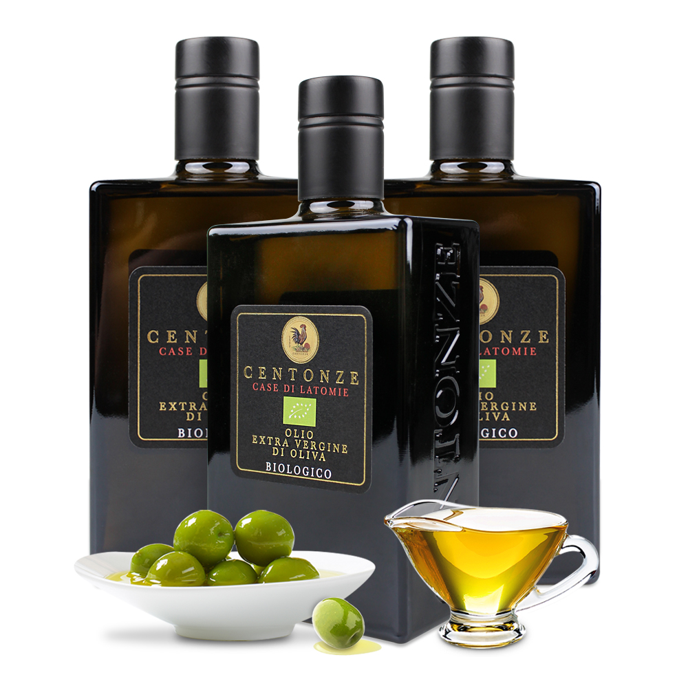 이탈리아 유기농 엑스트라버진 올리브 오일 공복 먹는 냉압착 올리브유 500ml, 3개 - 상품 이미지