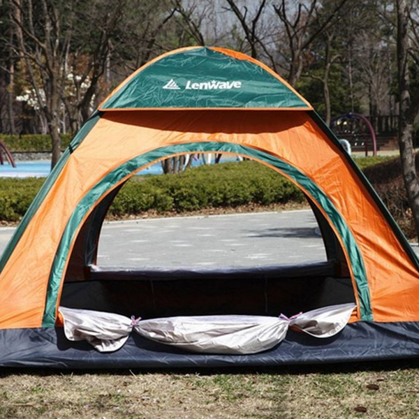 자동 원터치 텐트 팝업 캠핑 텐트 4인용 간편