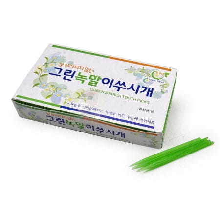 주방잡화 친환경위생 이쑤시개 녹말소재 제품