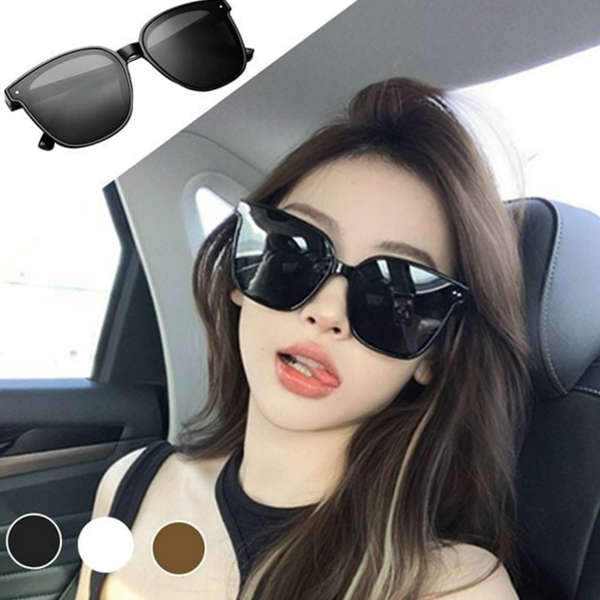 데일리 남성 선글라스 패션 여성 선글라스 스퀘어 뿔테 - 상품 이미지