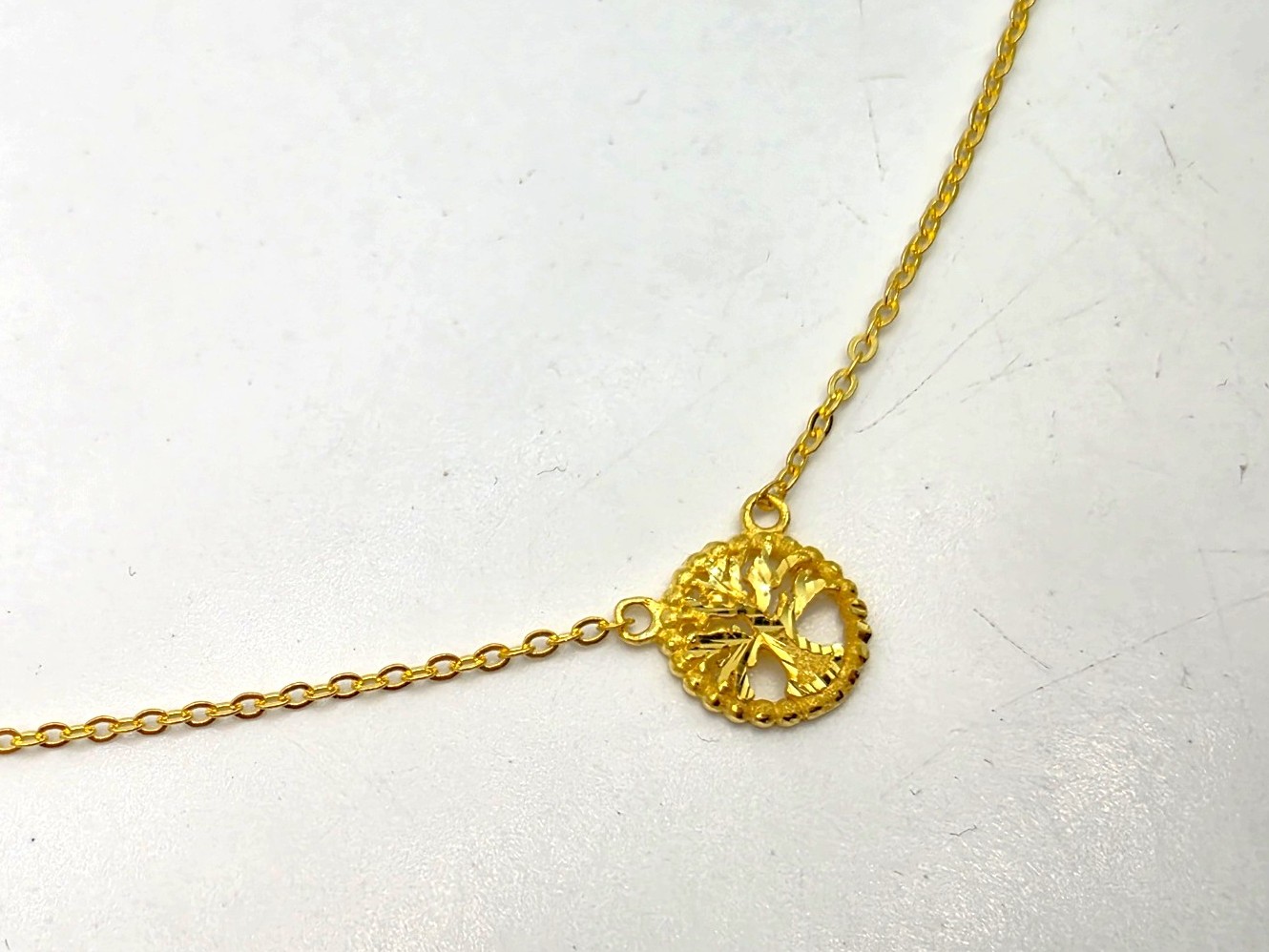 24K 순금 3.75g(1) 포레스트 목걸이(18K 연결고리 장식) - 상세 이미지 5