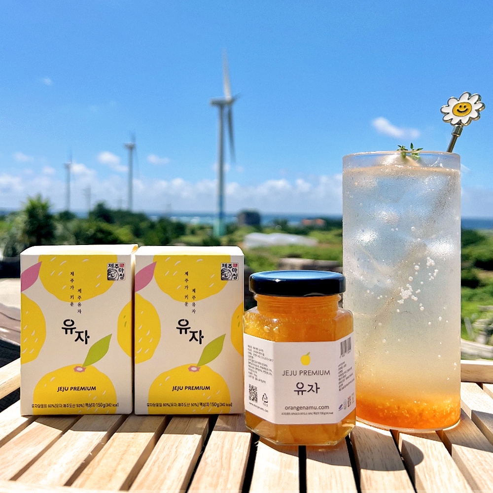 프리미엄 제주 꿀유자청 유자차 150g - 상세 이미지 3