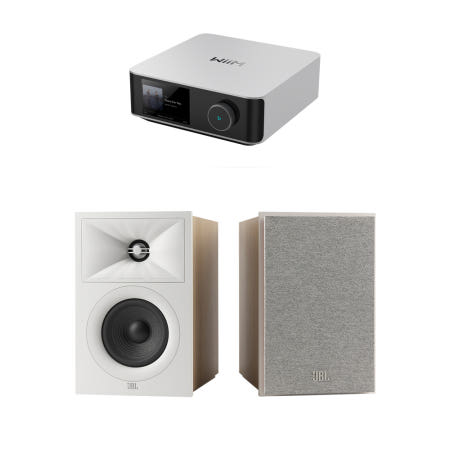 WiiM WiiM(윔) Amp Ultra + JBL Stage 240B 오디오 스피커