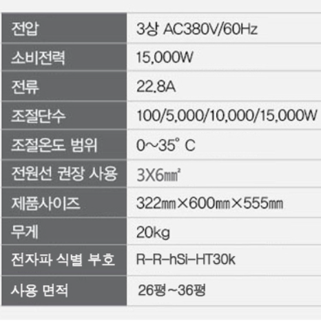 산업용 온풍기 비닐하우스열풍기 농장 양계장 공장용 산업용 온풍기 TP-1500K - 상세 이미지 3
