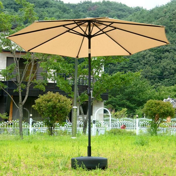 접이식 야외용 파라솔 휴대용 정원 파라솔 대형 각도 - 메인 이미지