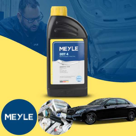 [자체제작]벤츠 E250 W212 (M274) MEYLE DOT4 브레이크오일 1L 제동액 자동차 브레이크액 독일산 고성능 프리미엄 오일 1병