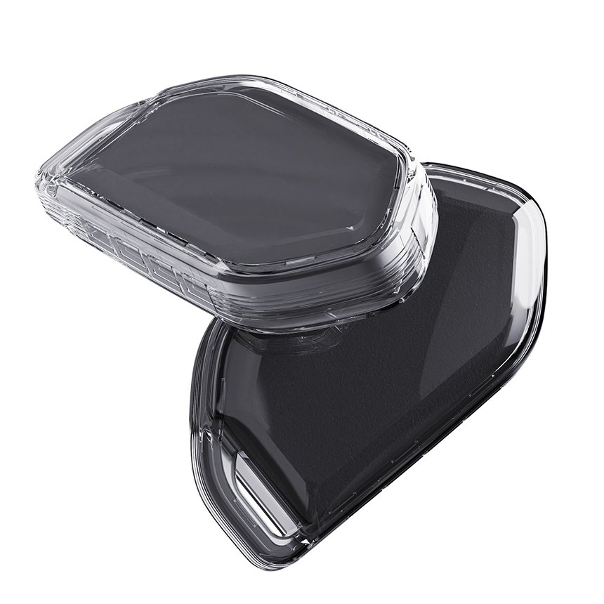 기아 차키케이스 키케이스 스마트 커버 차량용 홀더 투명 TPU [1+1] 제품 이미지