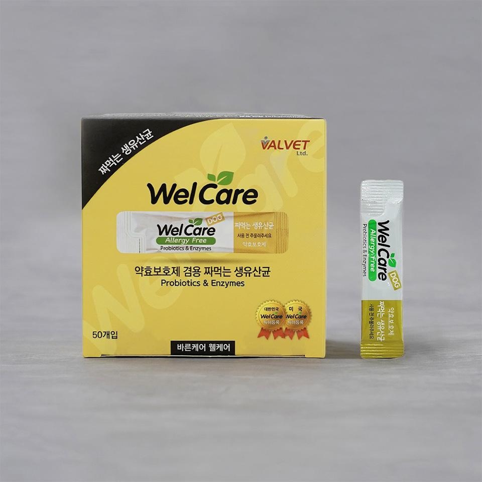 메가마트 웰케어 도그 유산균 2.2g x 50포 - 상품 이미지