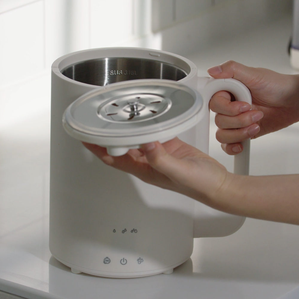 보본 포트형 가열식 가습기 1.7L SUS316 스테인리스 자동세척 VB-HM1700