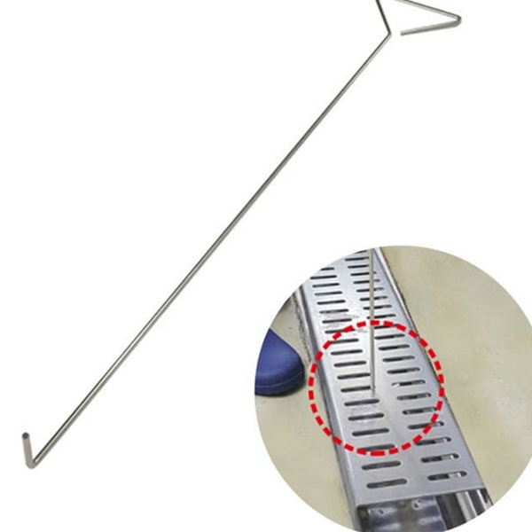 갈고리 트렌치 빼기 막대 배수로 트렌치 제거 막대 업소용 청소용 - 상품 이미지