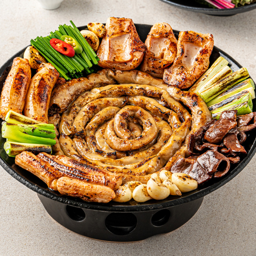 고기중독 초벌 소곱창 대창 막창 200g 염통 캠핑 술안주