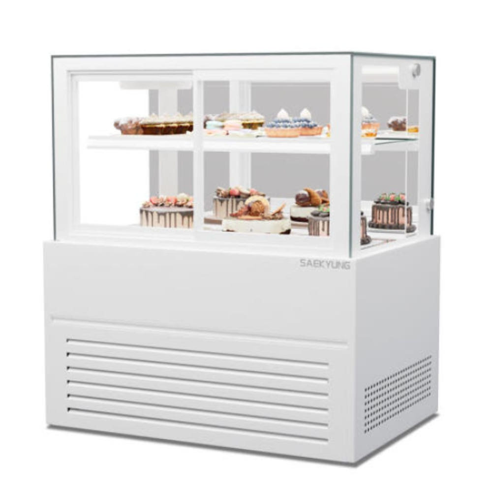 케이크진열장 2단 제빵쇼케이스 앞문형 카페 디저트 냉장고쇼케이스 1800 : 신일N위시웨이