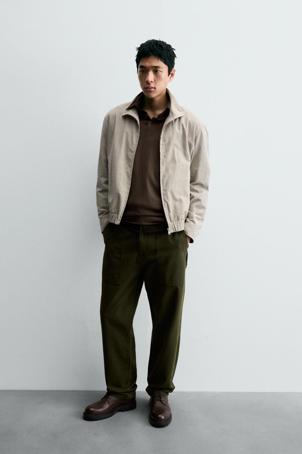 자라 청키솔 레이스업 더비 부츠 브라운 2042/620 BROWN - 상세 이미지 3