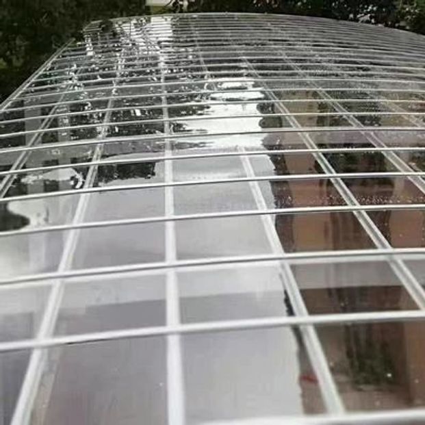 PC보드 투명지붕 테라스 캐노피 처마 차양 지붕재 - 상품 이미지