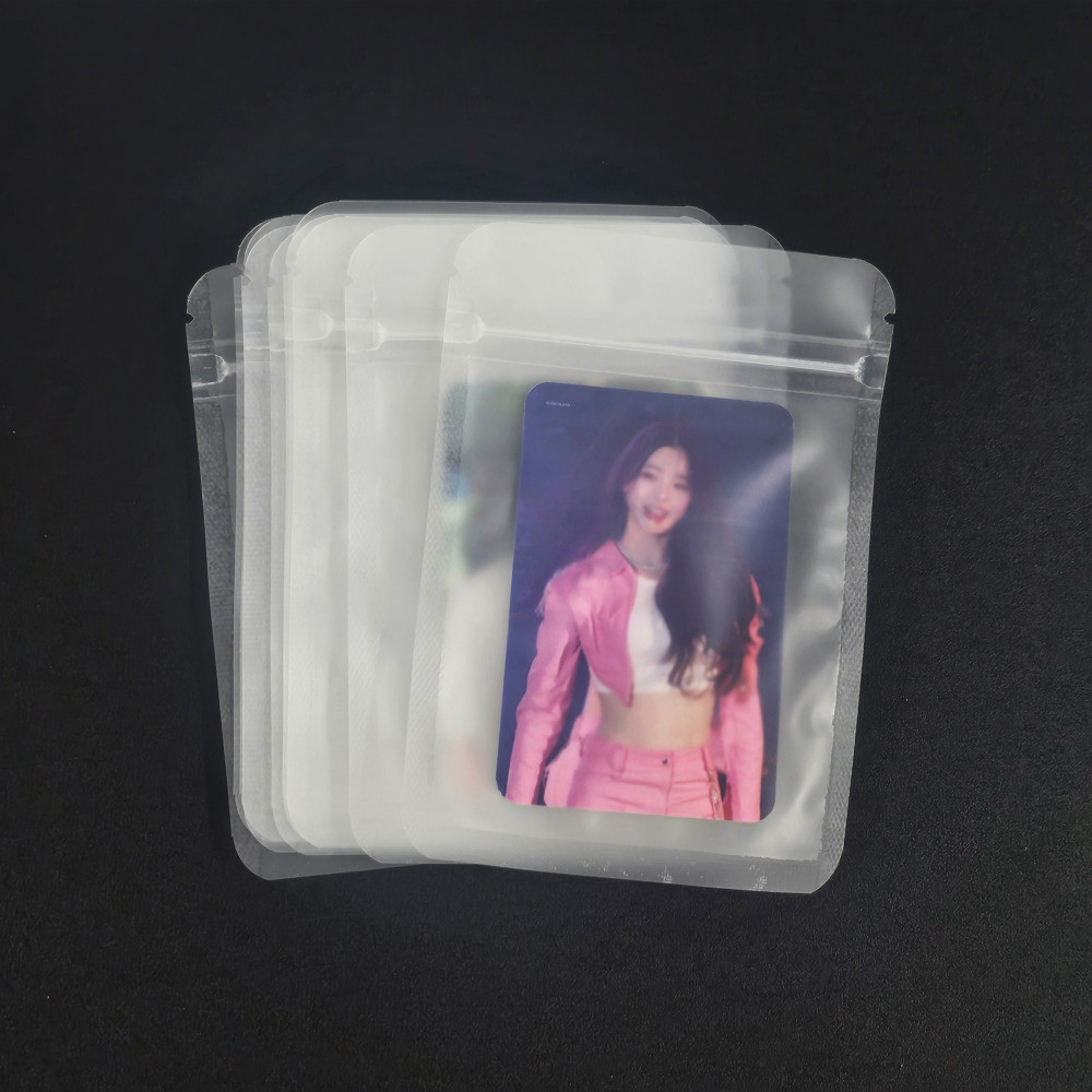 지퍼백 반투명 포장용 봉투 9x13cm 10매 - 상품 이미지