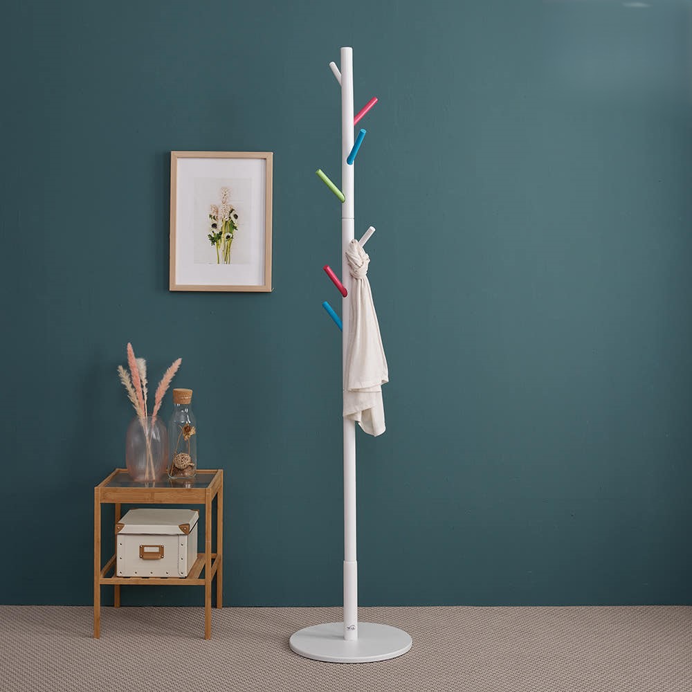 원목 스탠드 옷걸이 사무실 조립형 스탠딩 옷걸이