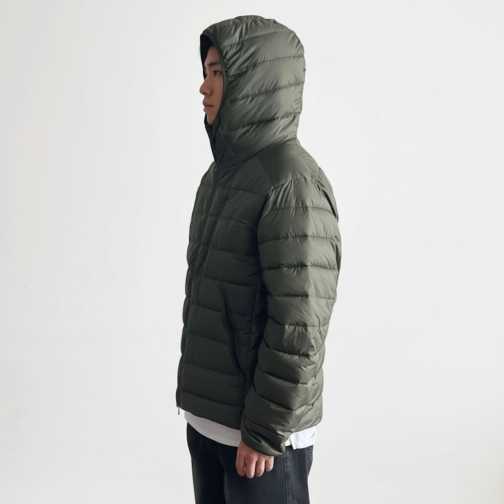 남자후드패딩 남자경량패딩 남성겨울점퍼 초겨울점퍼