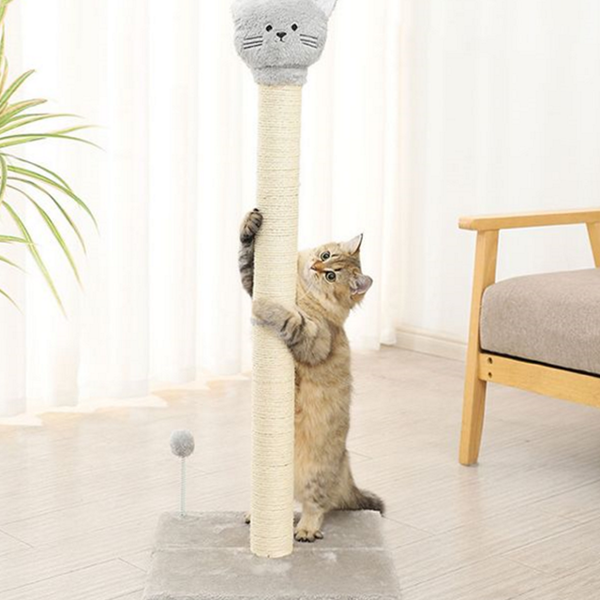 수직 고양이 스크래쳐 긁는 캣 스크래쳐 기둥 매트 - 상품 이미지