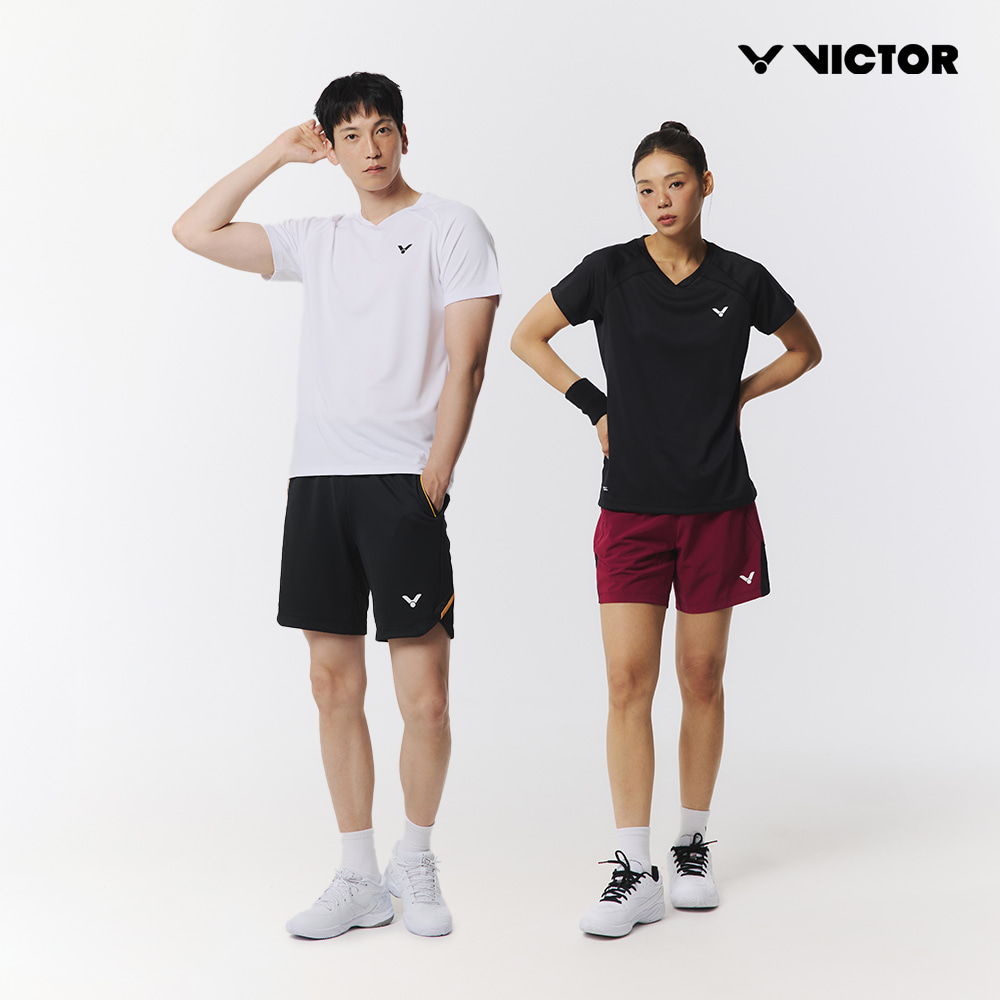 빅터 반팔 티셔츠 남성 남자 게임웨어 배드민턴복 상의 의류 VT25CTS003M - 상세 이미지 4
