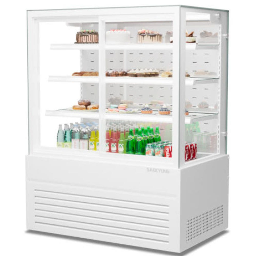 업소용카페쇼케이스 음료수 제과점 4단 1500 케익쇼케이스 앞문형 : 신일N위시웨이