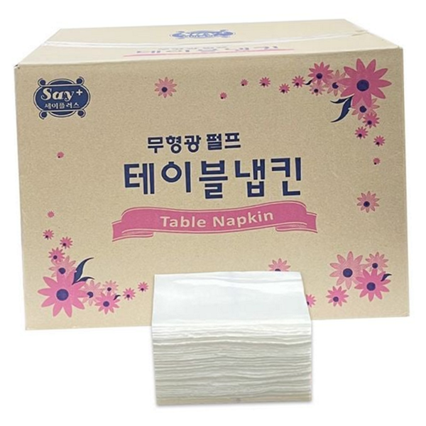 일회용 테이블 냅킨 업소용 무형광 냅킨 4200매 위생 종이 - 상세 이미지 2