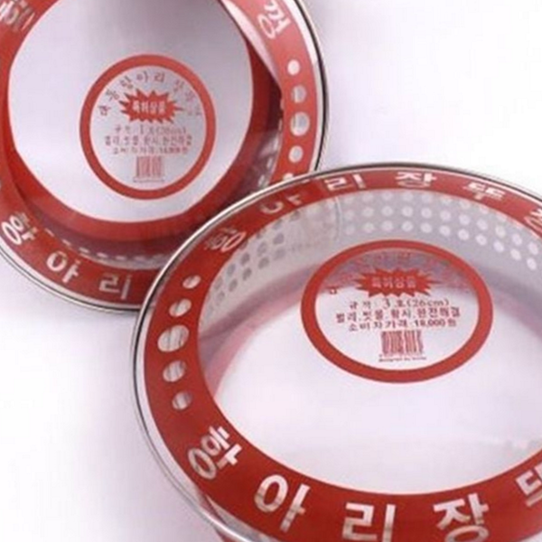 항아리용 항아리 뚜껑 밀착형 장독대 뚜껑 장뚜껑 발효 야외 - 상품 이미지