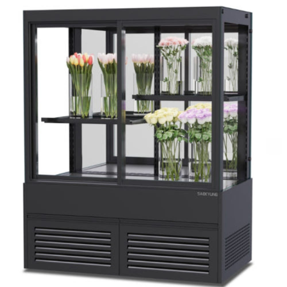 2단 앞문형 플라워쇼케이스냉장고 꽃냉장고쇼케이스 진열대 900 : 신일N위시웨이