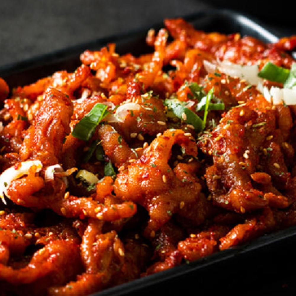 [2인분] 매콤 무뼈 국물닭발 700g 2인분/ 대용량 진짜 불맛 매콤한 국물요리 - 상세 이미지 3