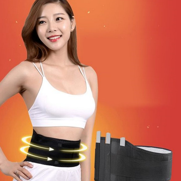 온열 허리 보호대 지지 허리 복대 케어 밴드 - 메인 이미지