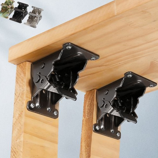 테이블 접이식 상다리 브라켓 폴딩 90도 접이식 브라켓 조립 가구